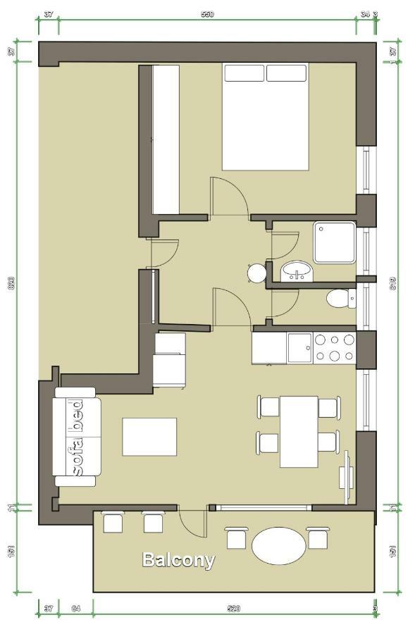 Zell Am See Lake View Apartment ภายนอก รูปภาพ